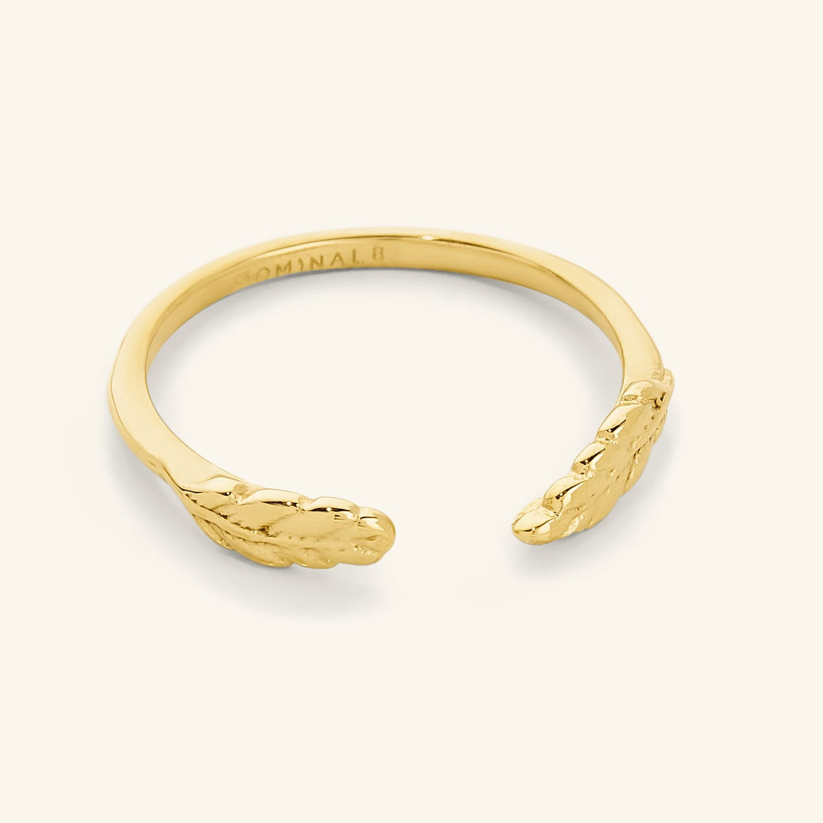 Palestine Olive Leaf Ring V2 - Nominal