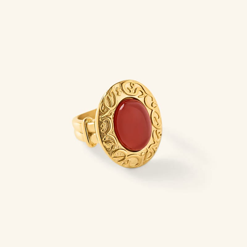 "Roots Don't Fade" Stone Ring | Women - Nominal