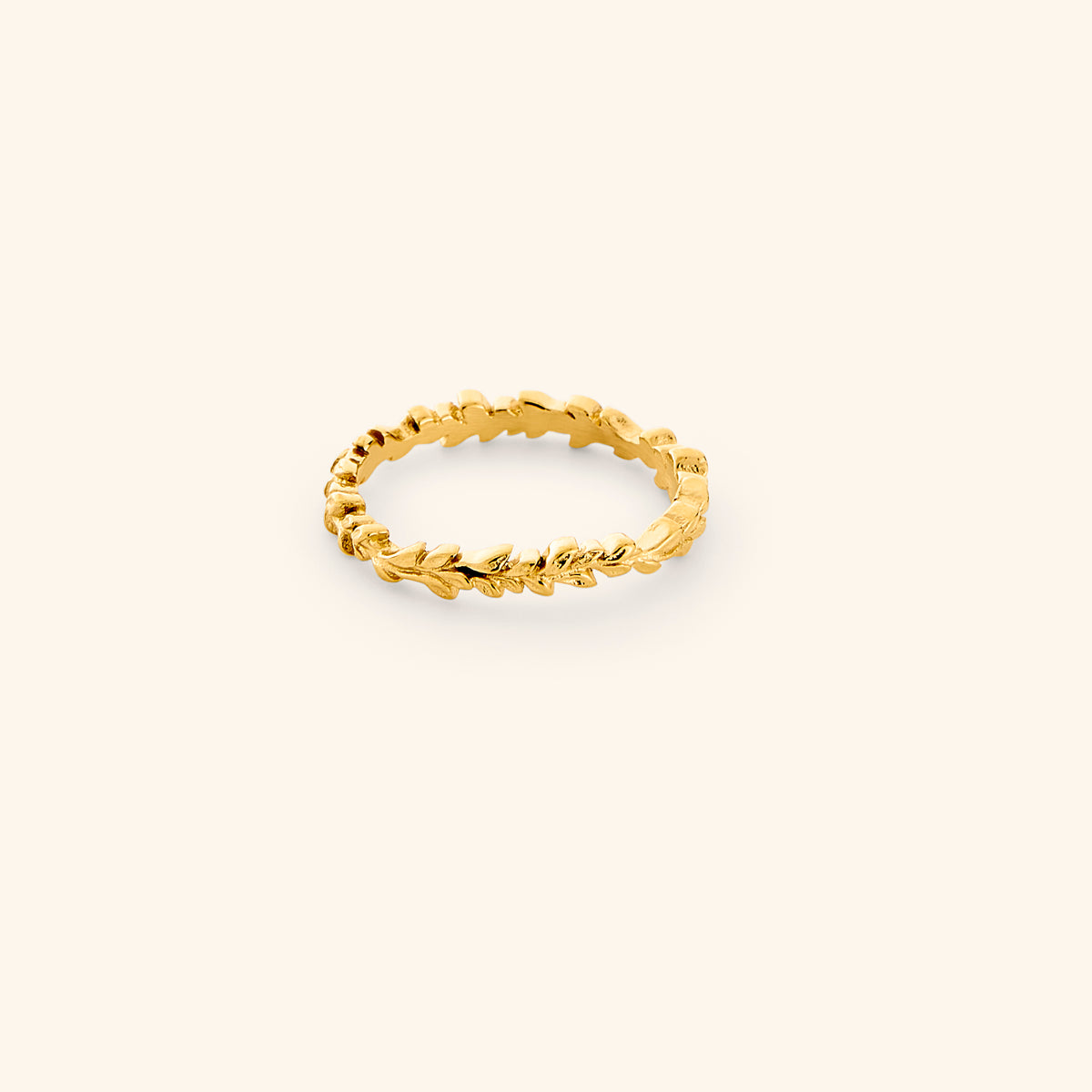 Wrapped Olive Branch Ring - Nominal