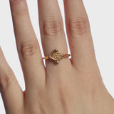 "In Our Hearts" Vintage Ring