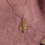 "Freedom is the Soul" Lebanon Cedar Necklace