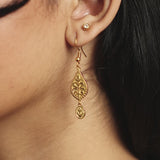 Dancing Paisley Earrings