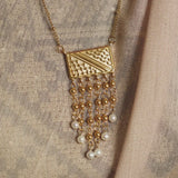 Raining Pearls Keffiyeh Necklace