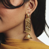 Jhumka Paisley Earrings