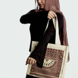 Damascus Mosaic Watermelon Tote