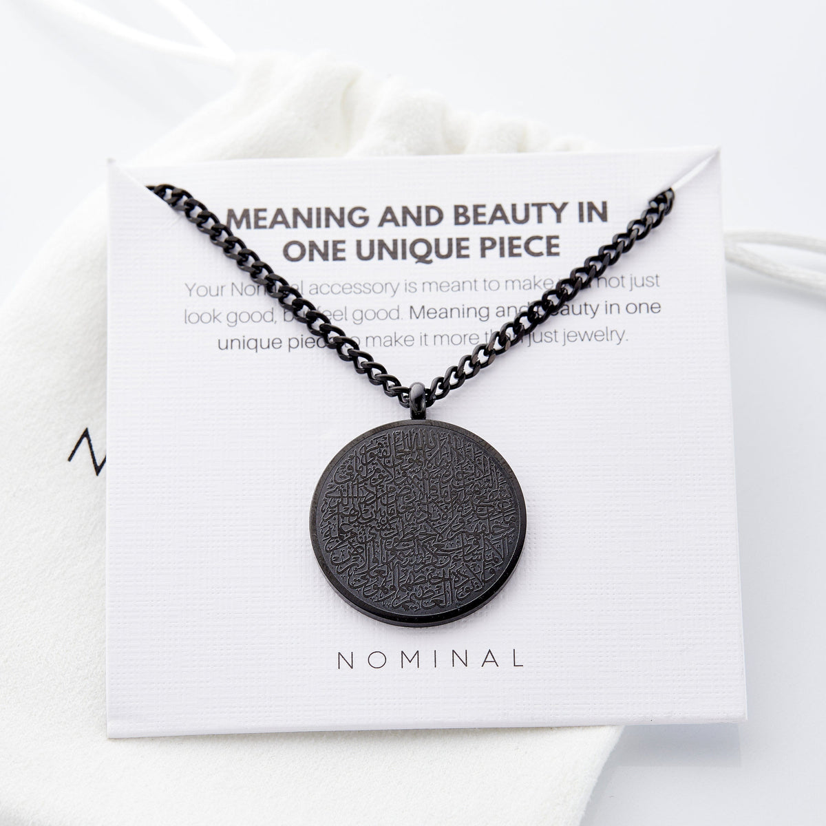 Ayatul Kursi Necklace Men Nominal