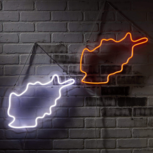 Afghanistan Neon Sign - Nominal