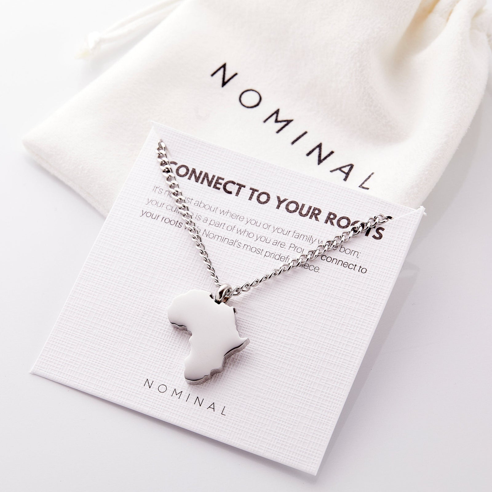 Country Map Necklace | Men - Nominal