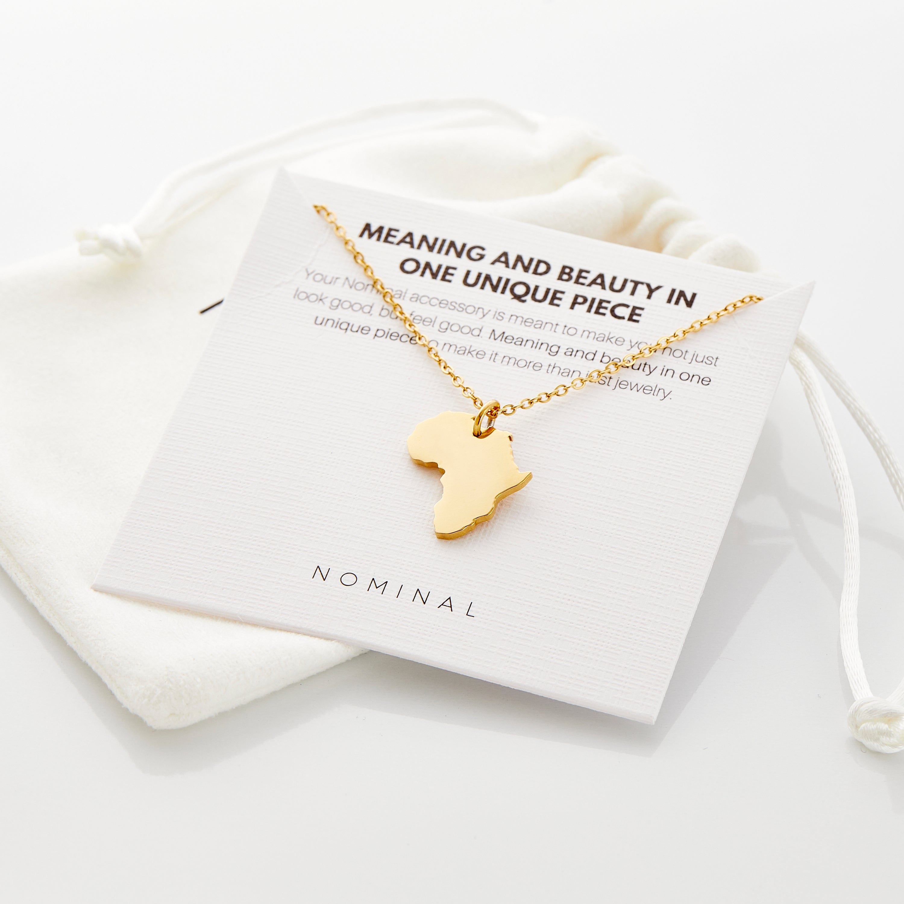 Country Map Necklace | Women - Nominal