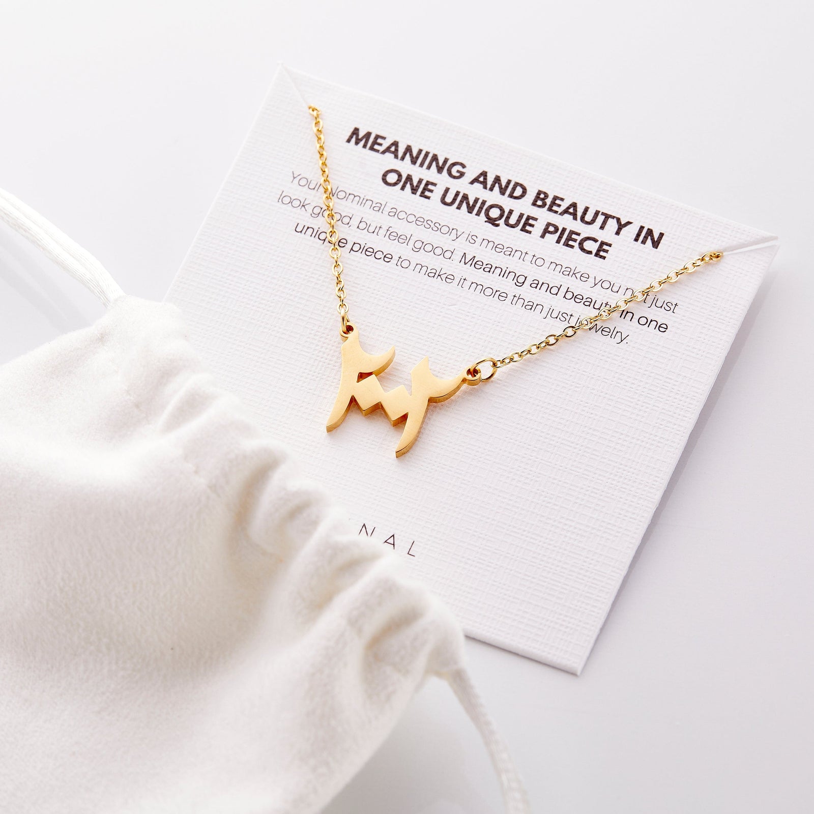 Arabic Birth Year Necklace - Nominal