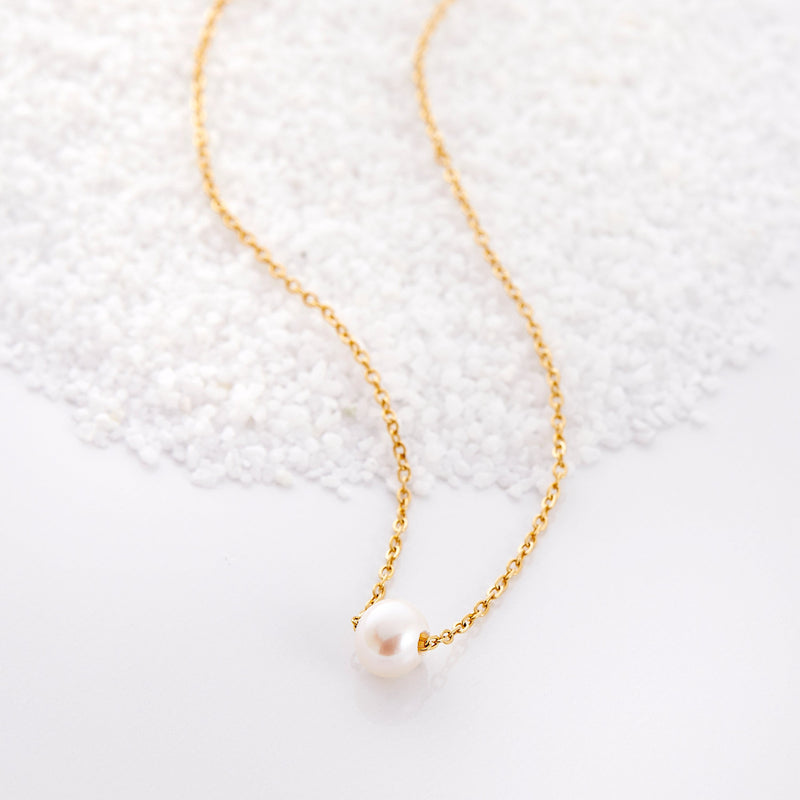 Beaded Pearl Necklace - Nominal