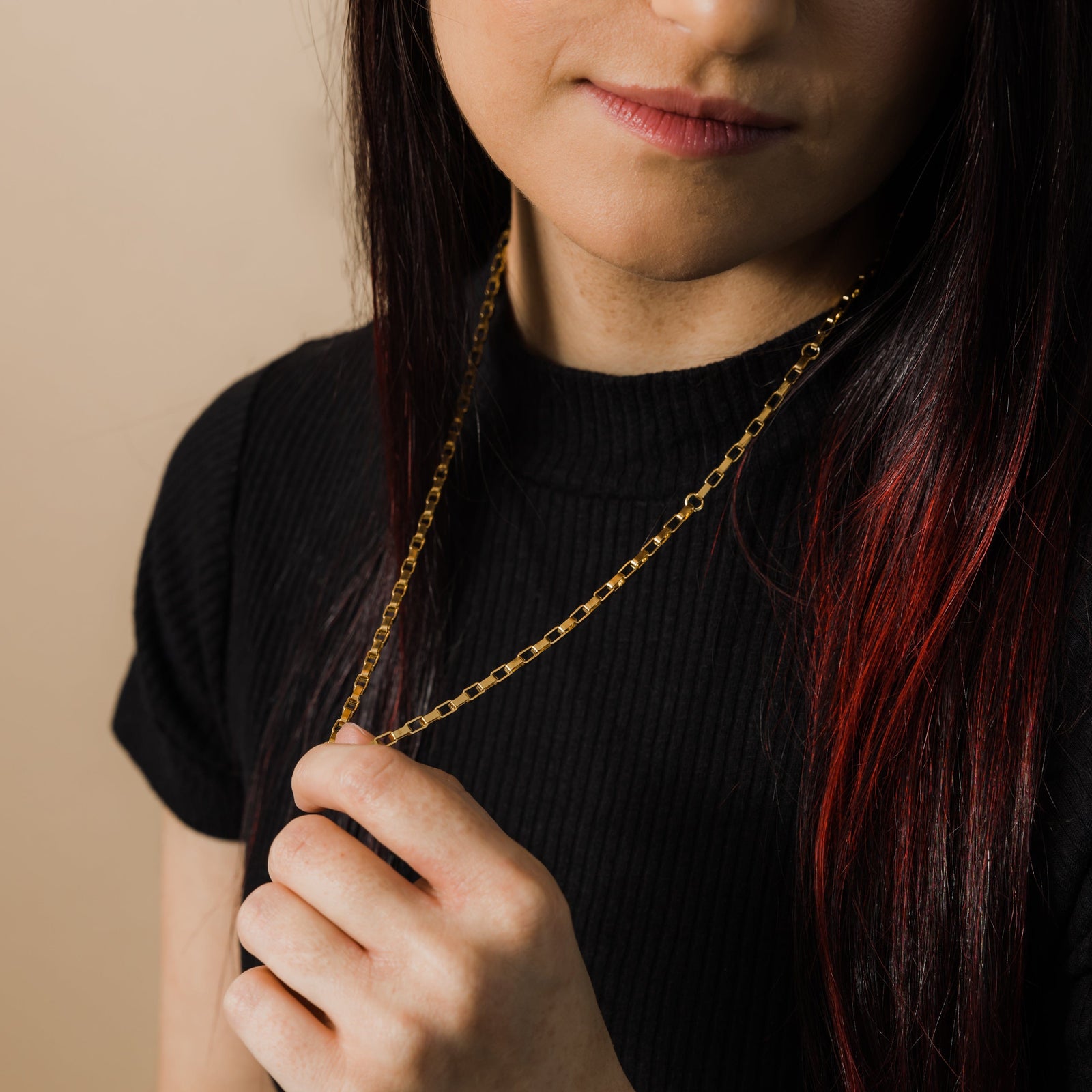 Essential Block Chain Necklace - Nominal
