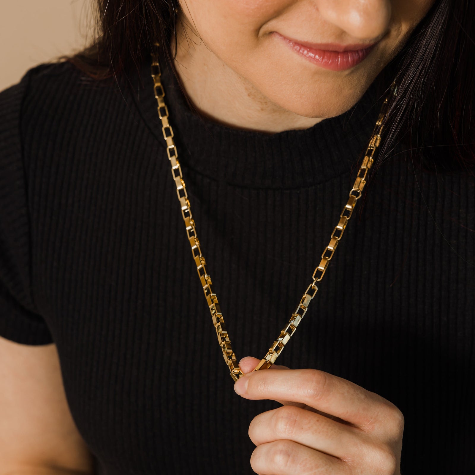 Essential Block Chain Necklace - Nominal
