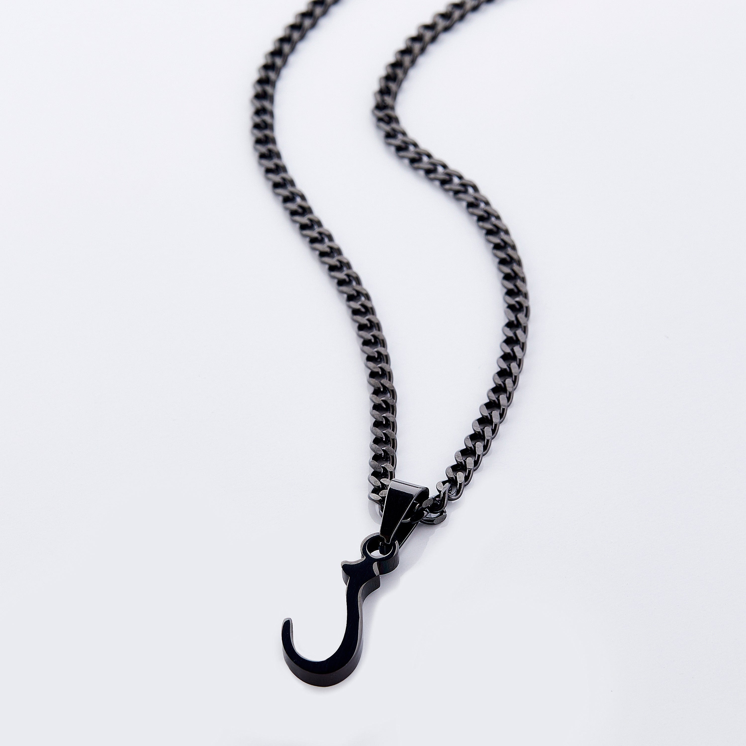 Hanging Arabic Letter Necklace | Men - Nominal