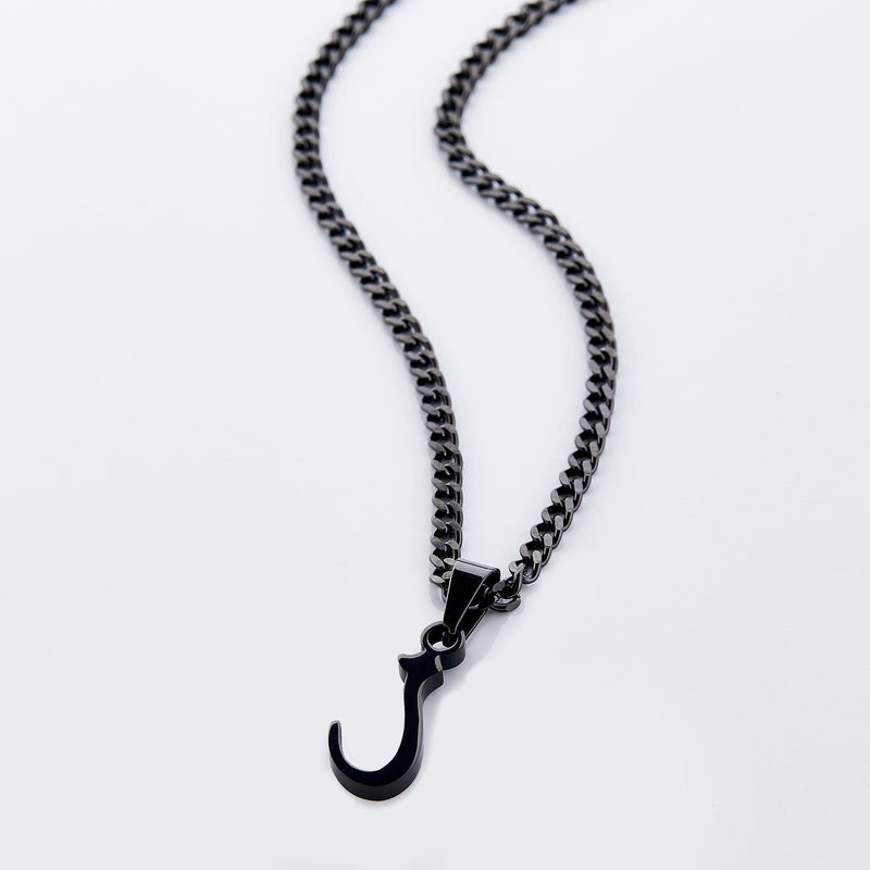 Hanging Arabic Letter Necklace | Men H | ح| Nominal