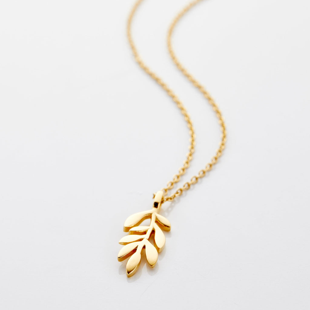 Hanging Olive Branch Necklace | Nominal