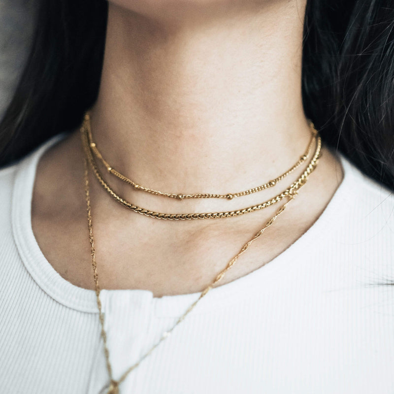 Dotted Chain Choker - Nominal