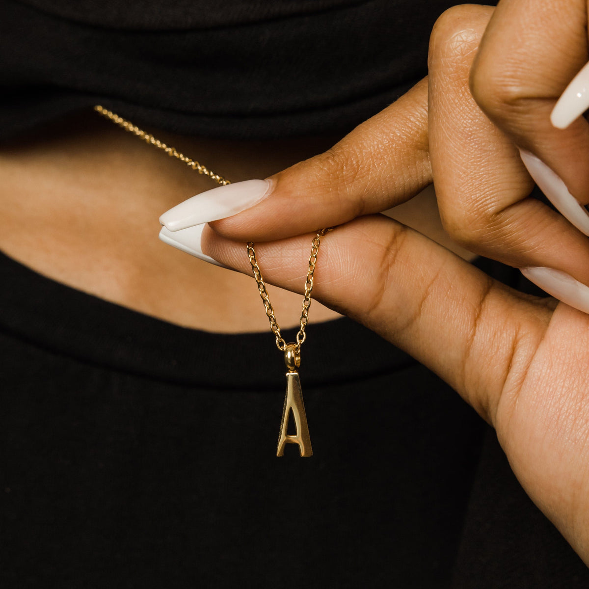 English Letter Necklace - Nominal
