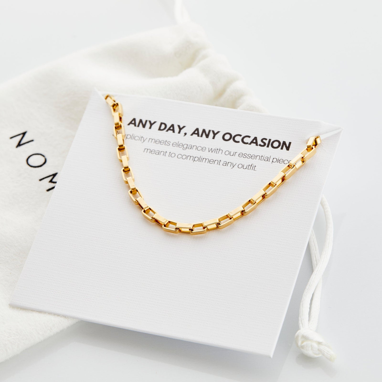 Essential Block Chain Bracelet - Nominal
