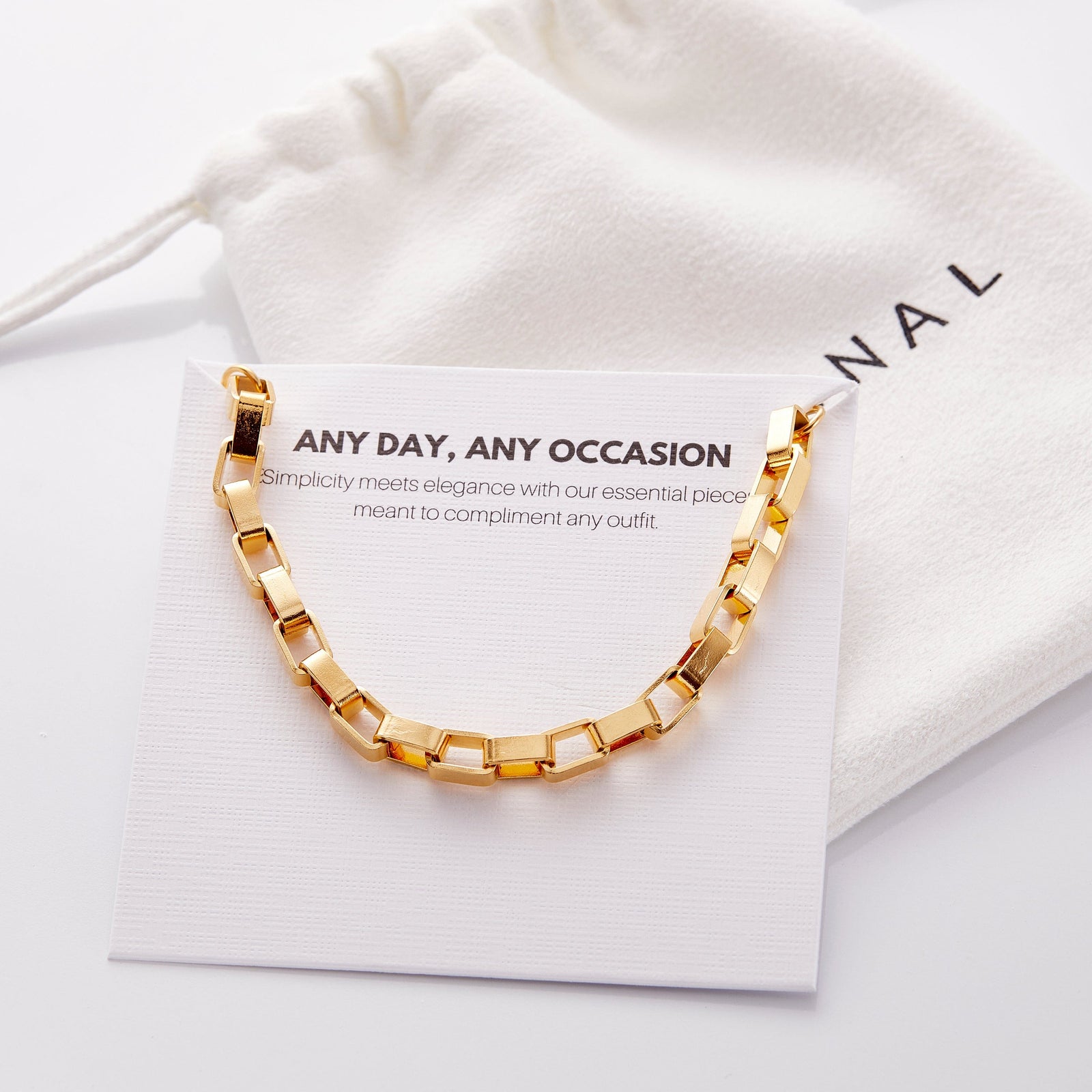 Essential Block Chain Bracelet - Nominal