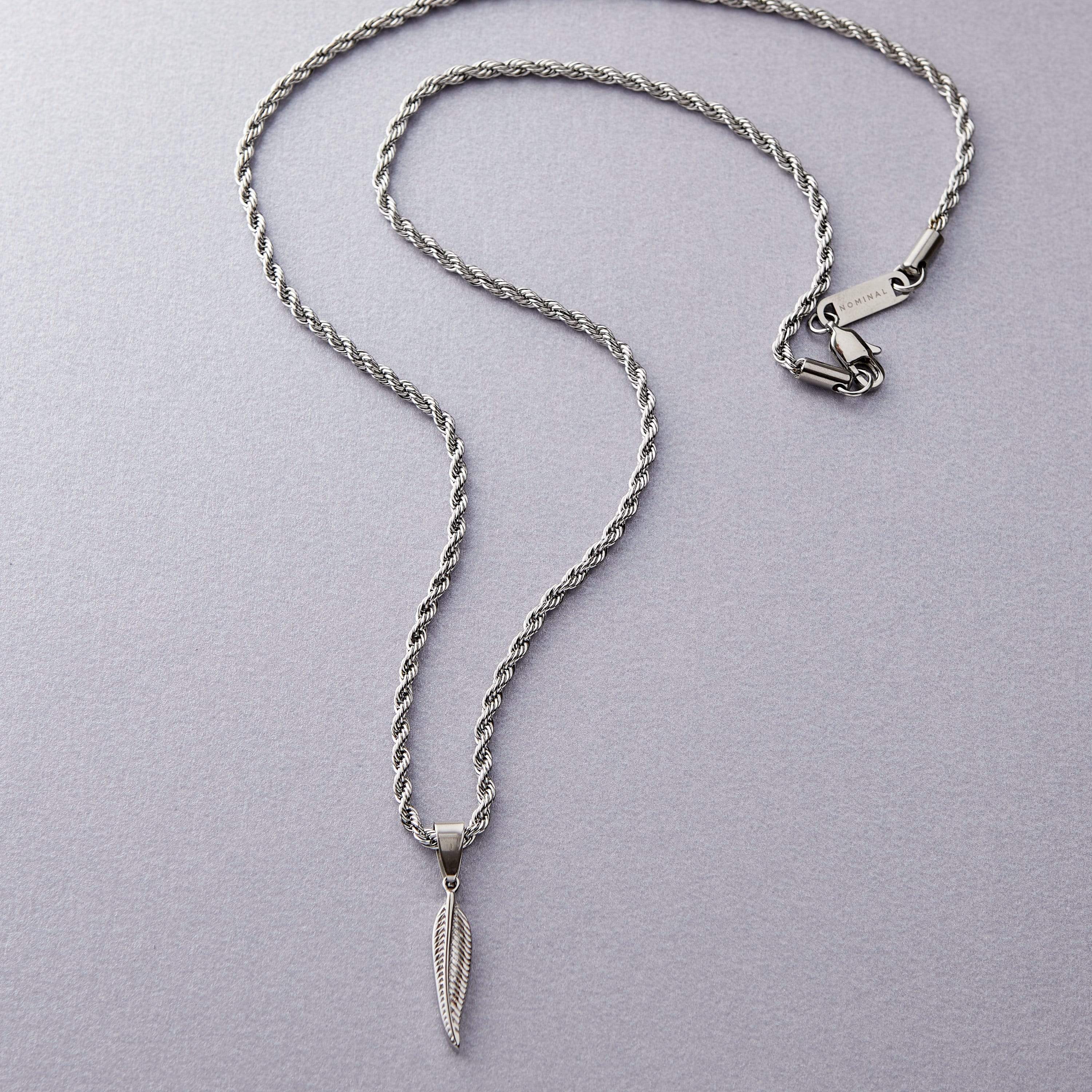 Miniature Feather Necklace | Men - Nominal