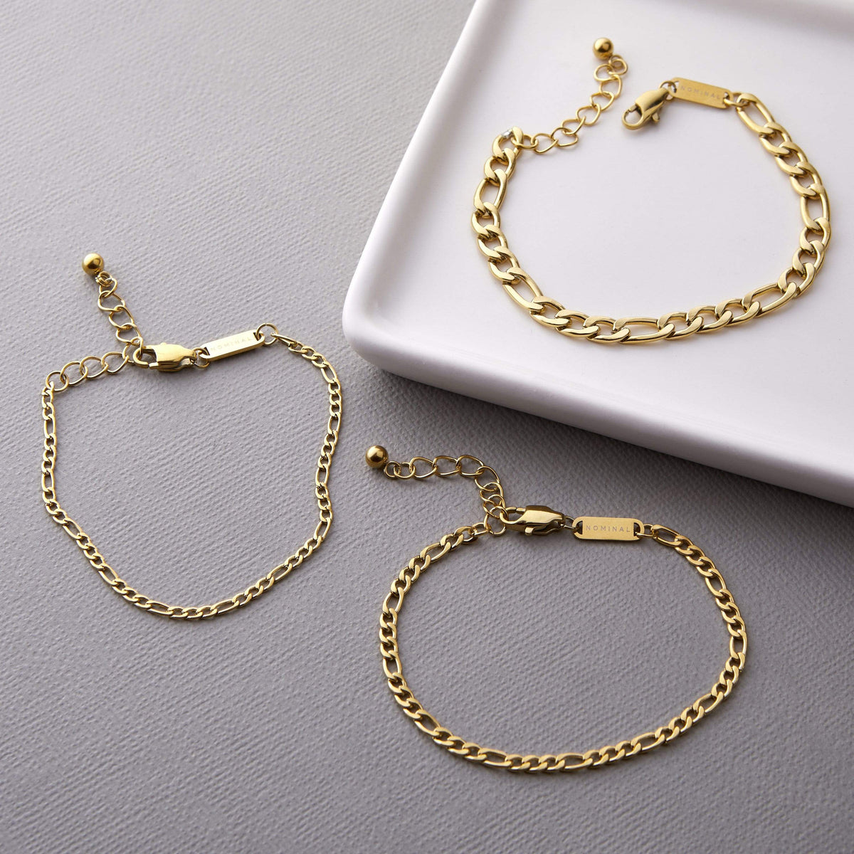 Figaro Chain Bracelet Nominal