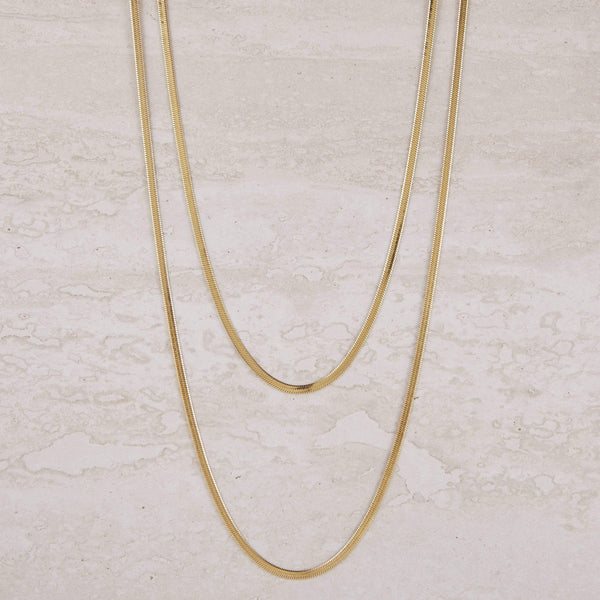 Herringbone Chain Necklace - Nominal