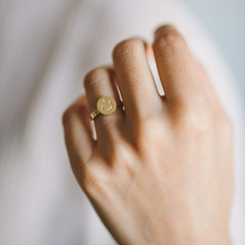 Personalize Your Initial Ring - MYKA