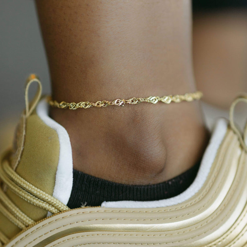 Twisted Chain Anklet - Nominal