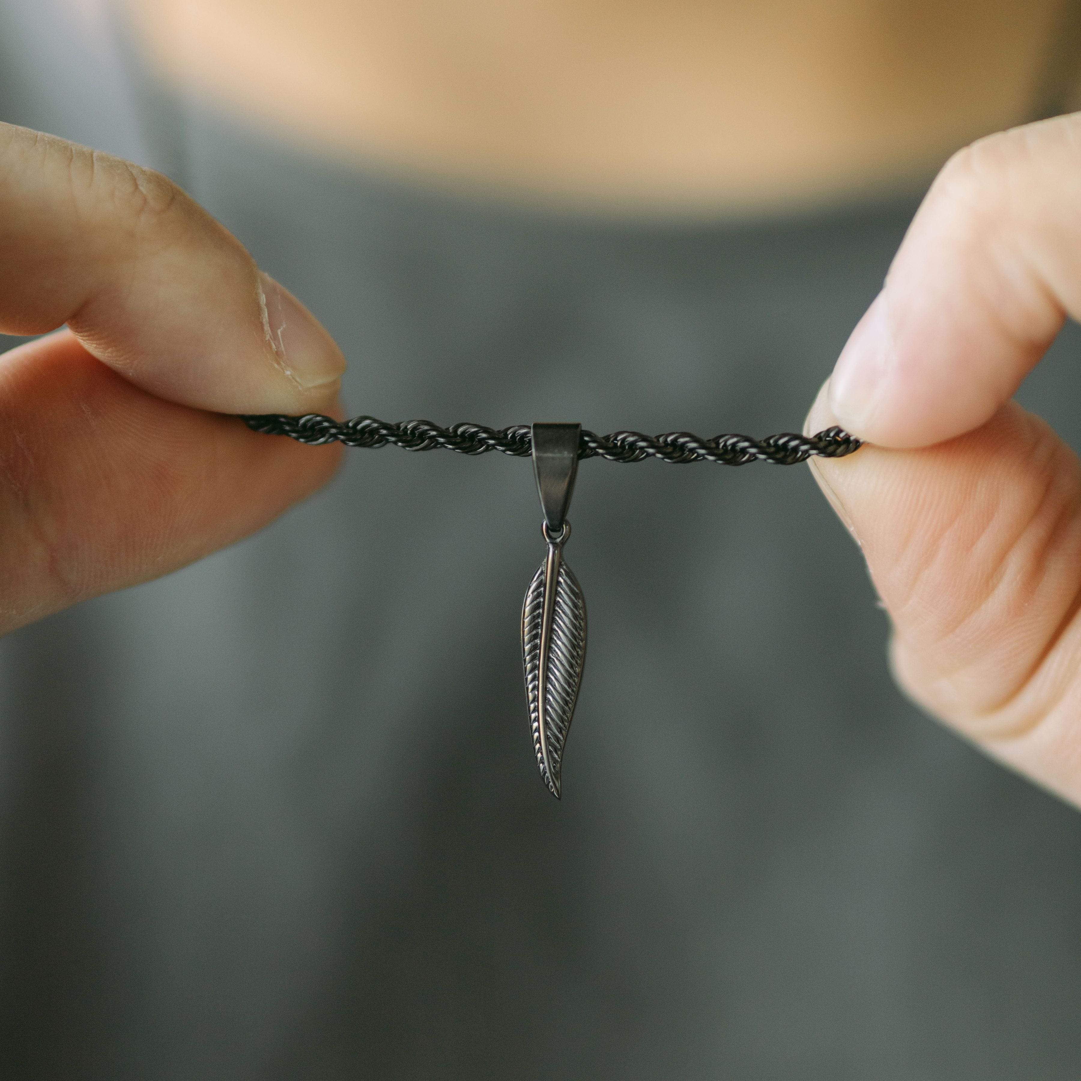 Miniature Feather Necklace | Men - Nominal