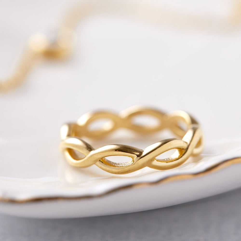 Cute infinity rings fashion