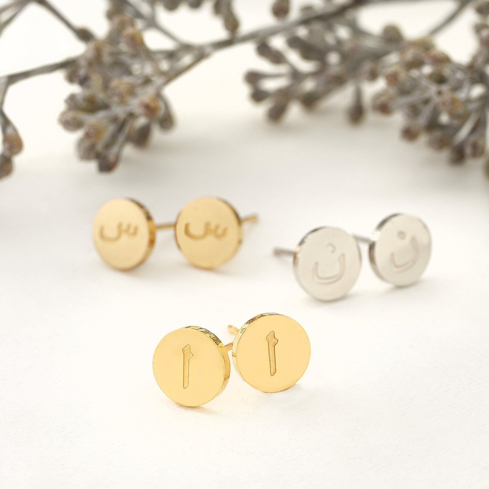 Letter Earrings - Nominal