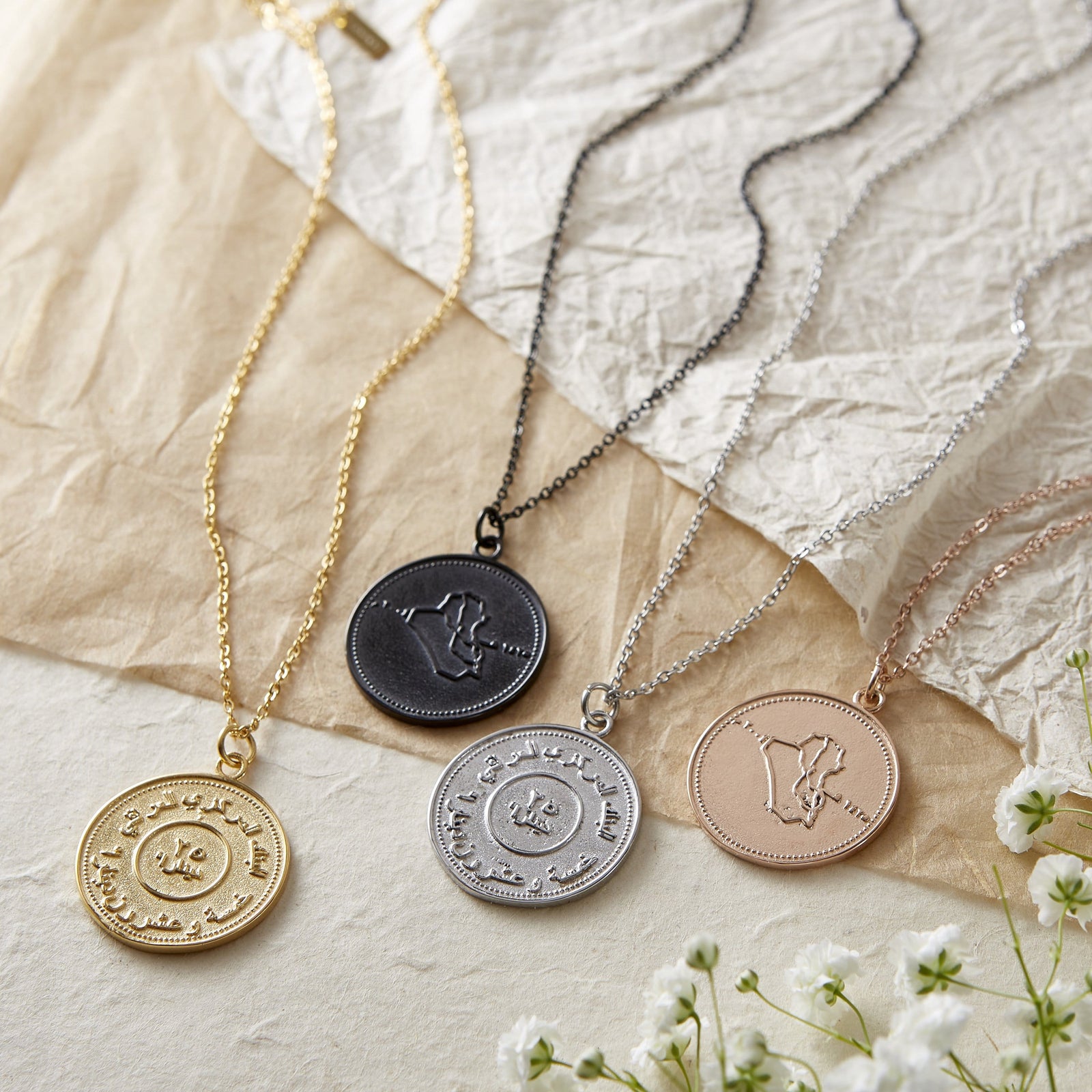 Country Coin Necklace Women