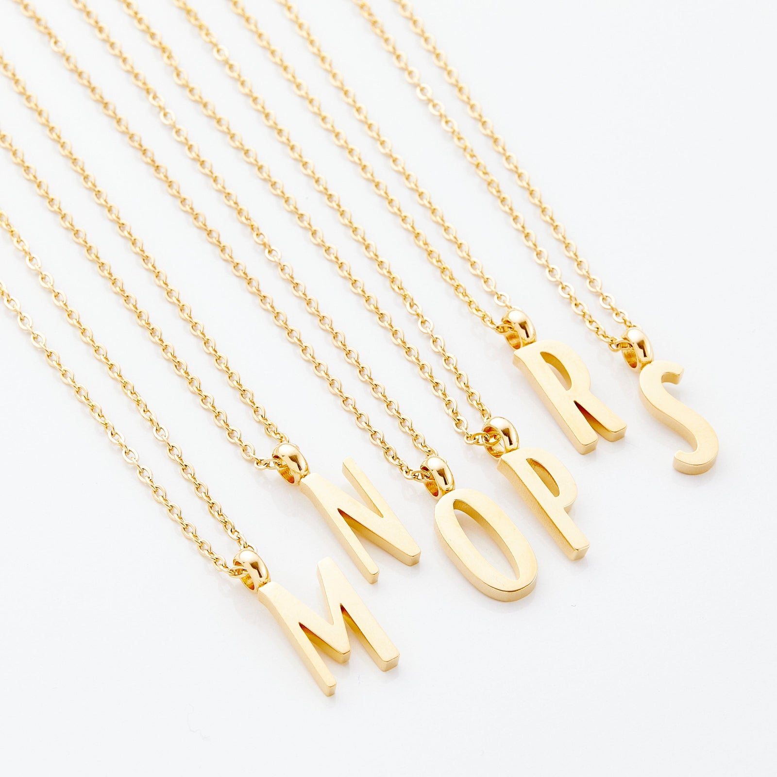 English Letter Necklace - Nominal
