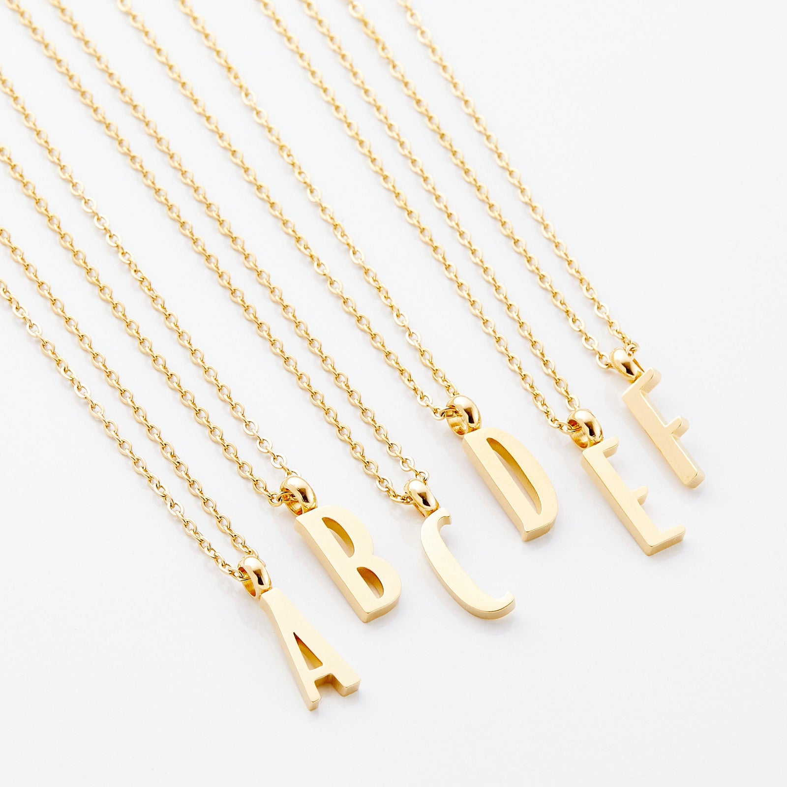 English Letter Necklace - Nominal