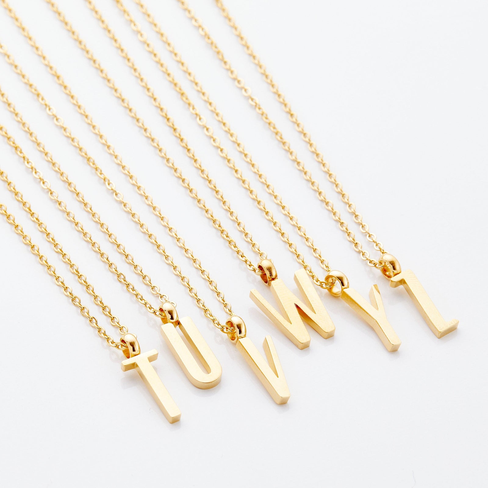 English Letter Necklace - Nominal