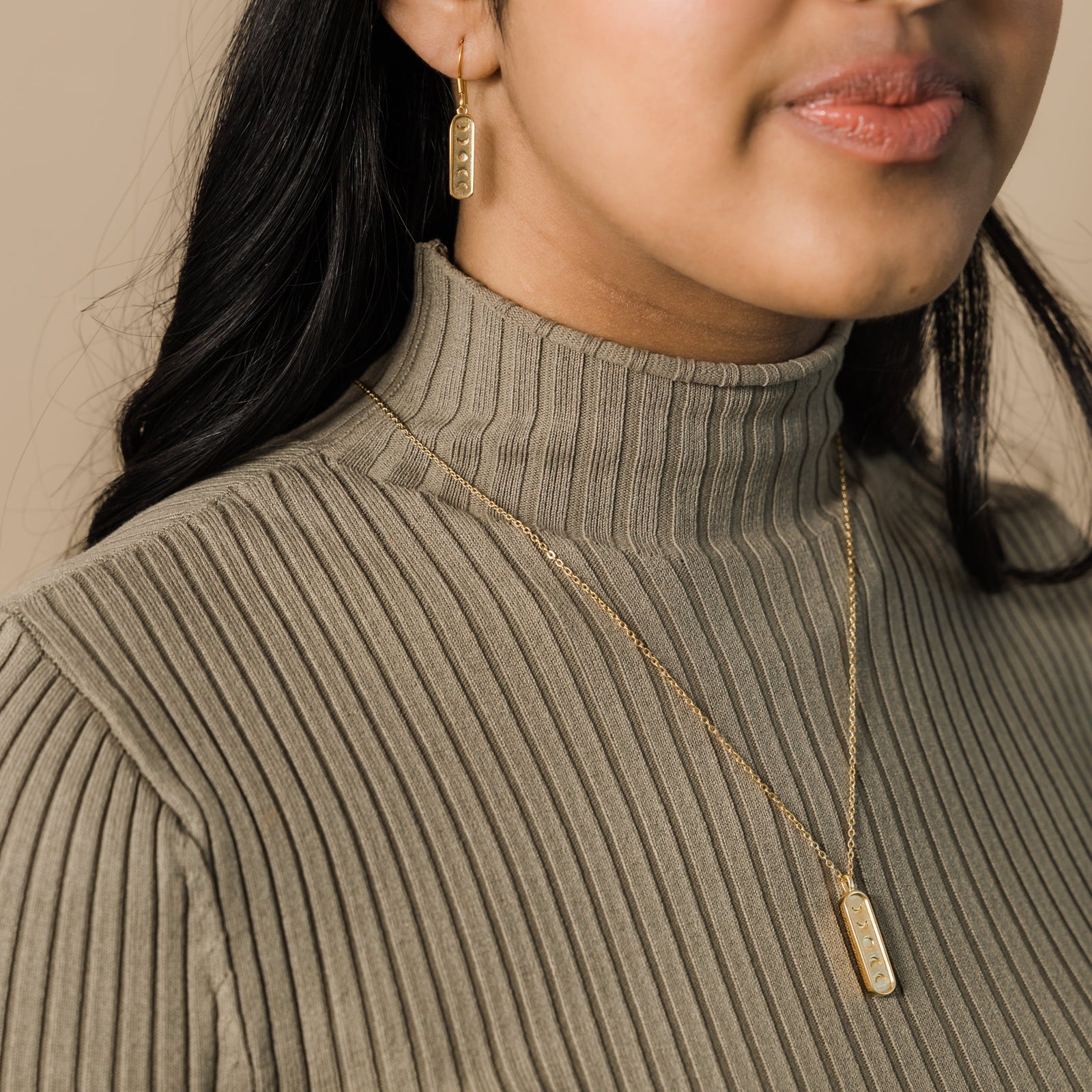 Phases of the Moon Earrings - Nominal