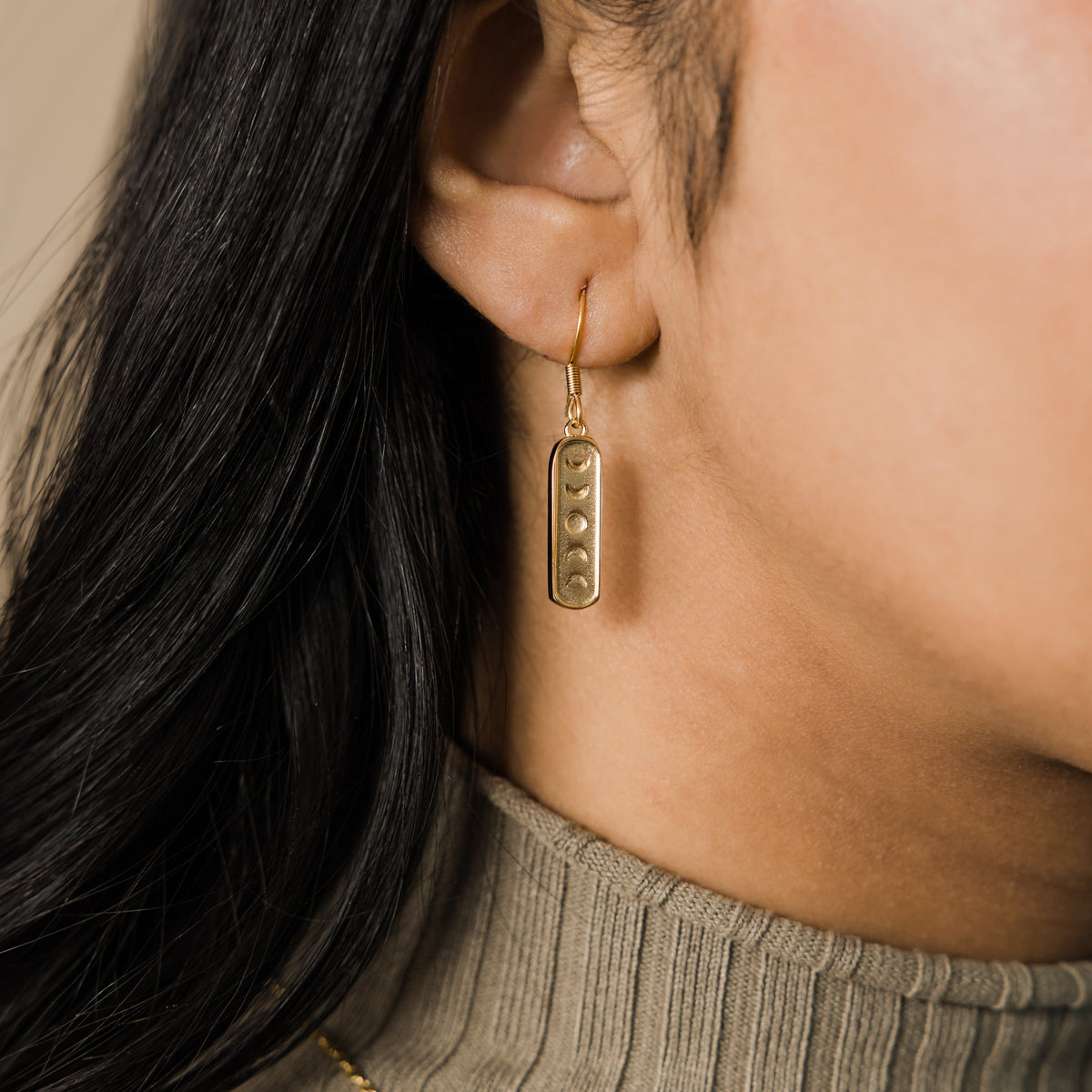 Phases of the Moon Earrings - Nominal