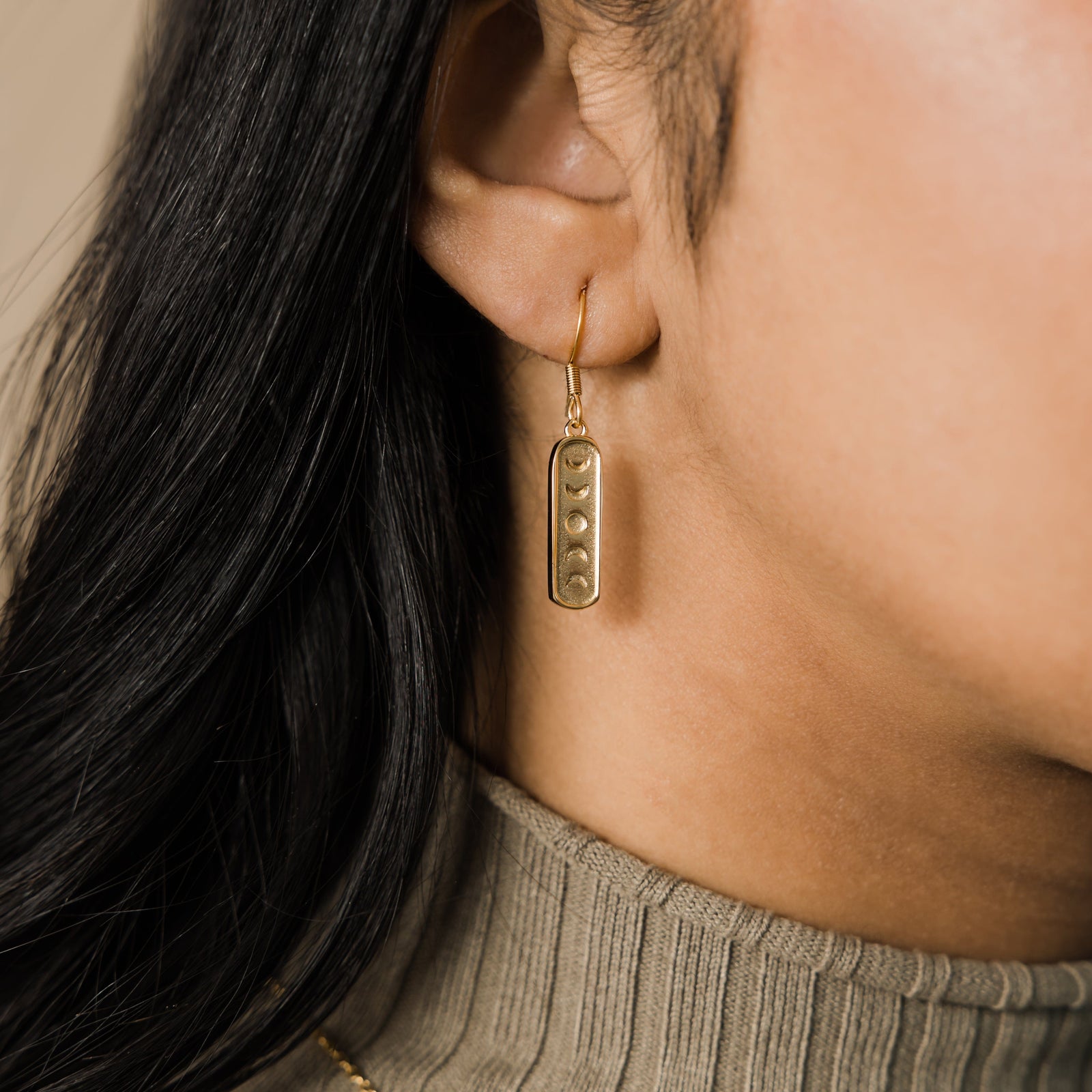 Phases of the Moon Earrings - Nominal