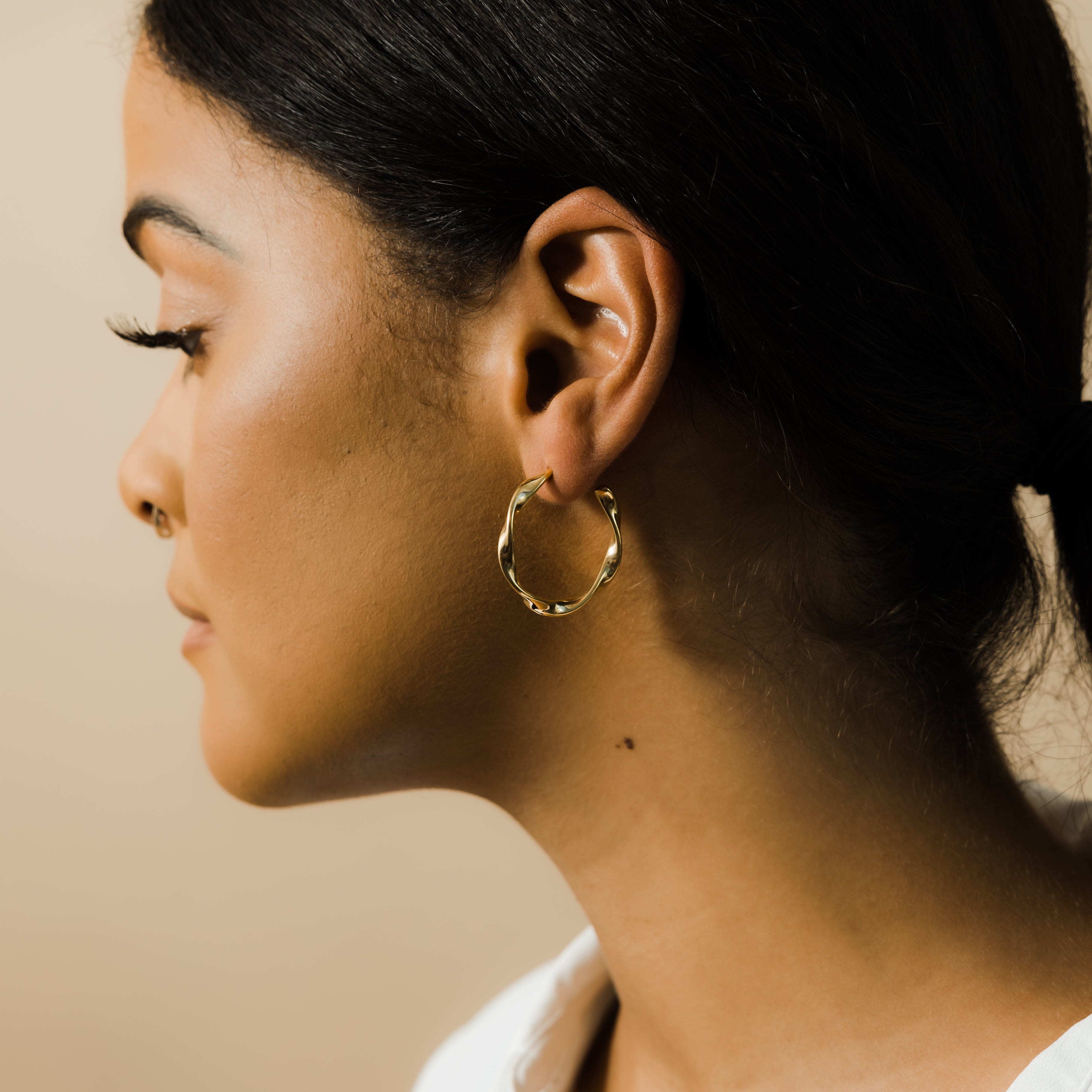 Ripple Hoop Earrings - Nominal