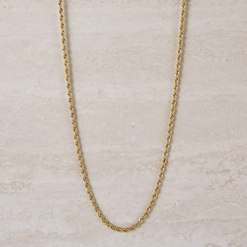 Delicate Rope Chain Choker Necklace - Fame Accessories