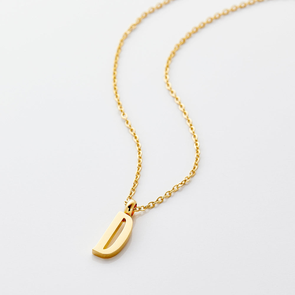 English Letter Necklace Nominal