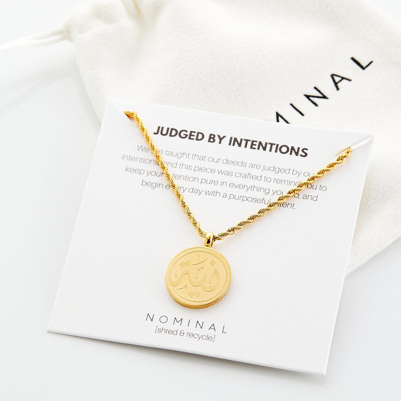 Intention Token Necklace - Nominal