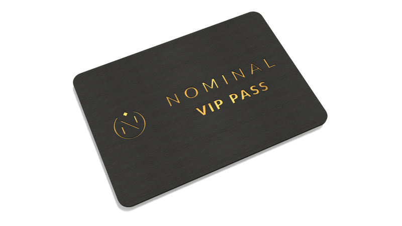 Nominal Gold VIP Pass - Nominal